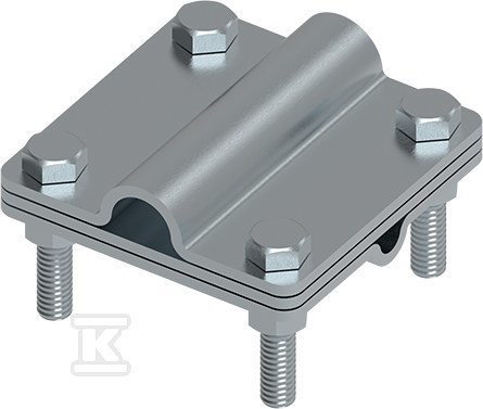 OC Złącze uniwersalne 3-elementowe 80X80 DR8/pręt16 21501601 - obrazek 1
