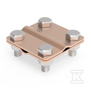 Złącze krzyżowe 4-otworowe CU 90100103 Złącze krzyżowe 4-otworowe CU 90100103