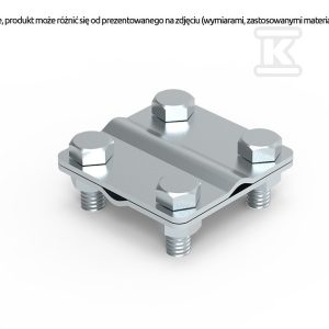 Złącze krzyżowe Ni 4-otworowe 90100105 Złącze krzyżowe Ni 4-otworowe 90100105