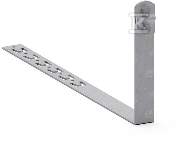 Uchwyt pod dachówkę - OG L-415 skręcany z zaczepem 91003102 - obrazek 1
