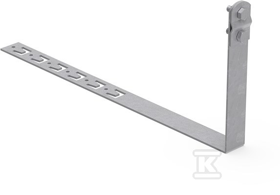 Uchwyt pod dachówkę - OG L-450 /skręcany z zamkiem E 91003202 - obrazek 1