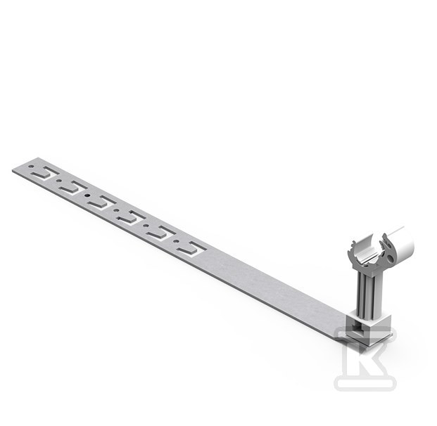 Uchwyt pod dachówkę - OG L-415 z zaczepem z plastikiem 91003802 - obrazek 1