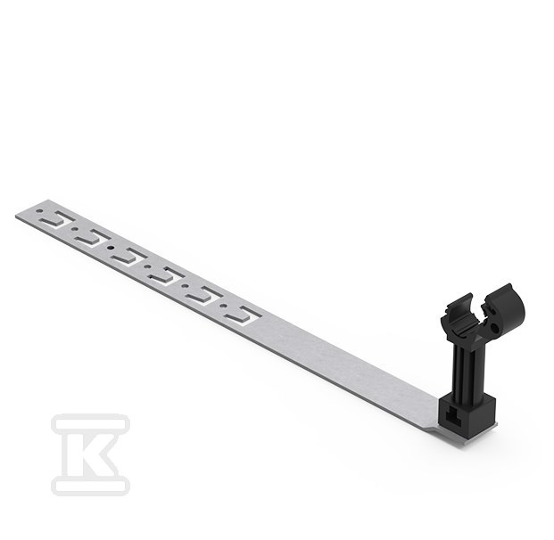 Uchwyt pod dachówkę - OG L-415 z zaczepem z plastikiem 9005 91003832 - obrazek 1
