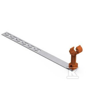 Uchwyt pod dachówkę – OG L-450/Z zaczepami /P PL 8004 91003933