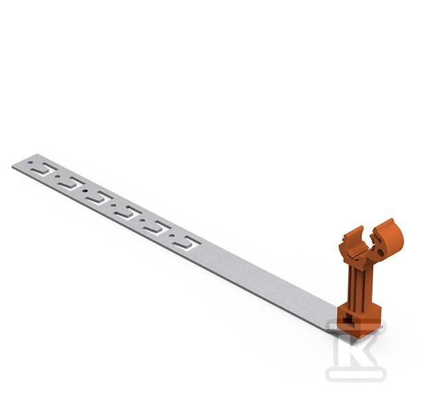 Uchwyt pod dachówkę - OG L-450/Z zaczepami /P PL 8004 91003933 - obrazek 1