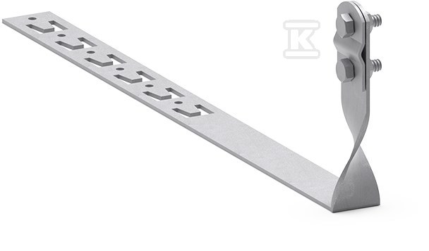 Uchwyt pod dachówkę - OG L-450 / z zaczepami EP/100 91103502 - obrazek 1