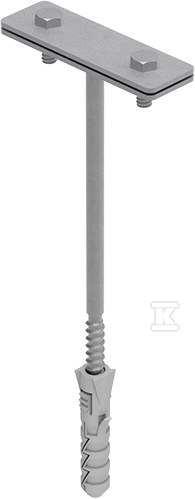 Uchwyt OG z kołkiem L-120 do bednarki 91231802 - obrazek 1