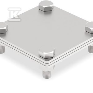 Złącze uniwersalne odgałęźne Ni V4A 100×100 91400455 Złącze uniwersalne odgałęźne Ni V4A 100×100 91400455