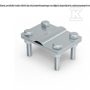 OC złącze uniwersalne odgałęźne na pręt fi 16/B50 91400601 OC złącze uniwersalne odgałęźne na pręt fi 16/B50 91400601