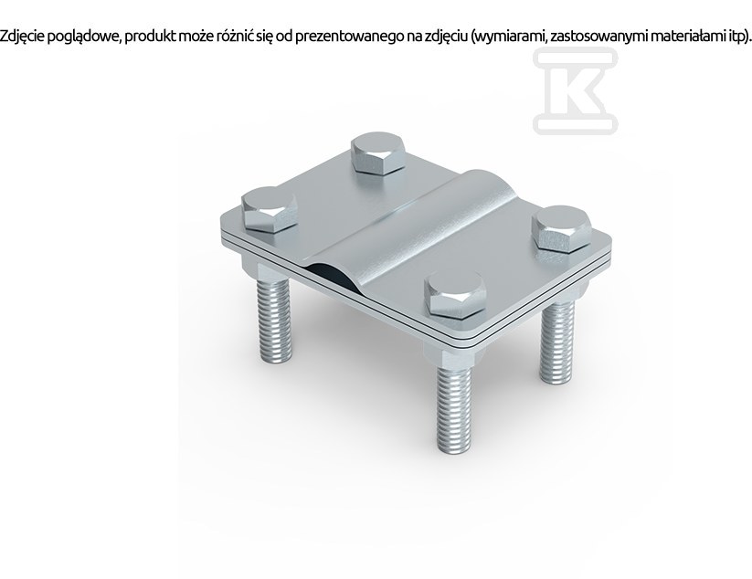 OC złącze uniwersalne odgałęźne na pręt fi 16/B50 91400601 - obrazek 1