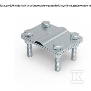Złącze uniwersalne odgałęźne Ni na pręt Fi16/B50 91400605 Złącze uniwersalne odgałęźne Ni na pręt Fi16/B50 91400605