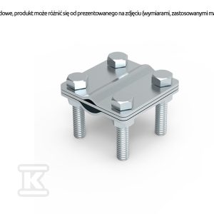 OC Złącze uniwersalne odgałęźne na pręt fi 16/ fi8 91401501 OC Złącze uniwersalne odgałęźne na pręt fi 16/ fi8 91401501