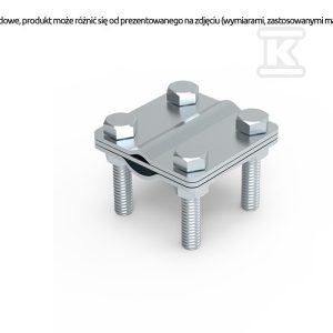 Złącze uniwersalne odgałęźne Ni na pręt Fi16/Fi8 91401505 Złącze uniwersalne odgałęźne Ni na pręt Fi16/Fi8 91401505