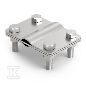 Złącze uniwersalne odgałęźne Ni V4A na pręt Fi16/Fi8 91401655 Złącze uniwersalne odgałęźne Ni V4A na pręt Fi16/Fi8 91401655