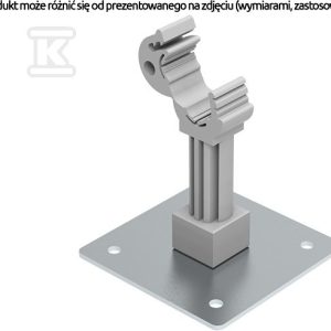 Uchwyt dachowy OC z płytką P 91500301 Uchwyt dachowy OC z płytką P 91500301