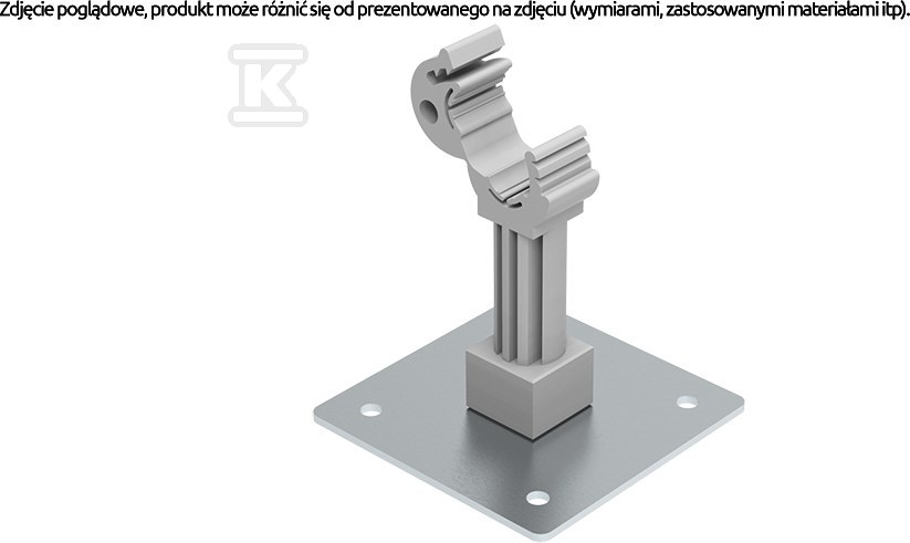 Uchwyt dachowy OC z płytką P 91500301 - obrazek 1