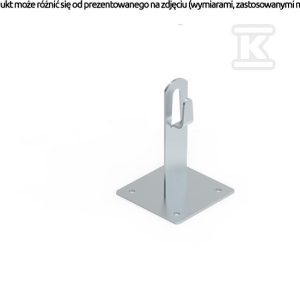 Uchwyt dachowy OG z płytką /100 91500402 Uchwyt dachowy OG z płytką /100 91500402
