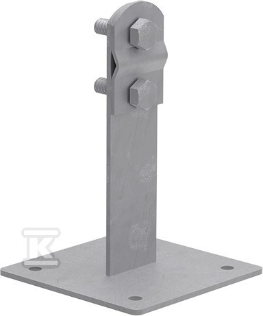 Uchwyt dachowy OG z płytką /100 - skręcany 91500502 - obrazek 1