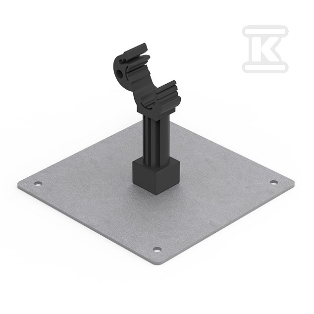 Uchwyt dachowy OG z płytką MAX/P z PL 9005 91600332 - obrazek 1