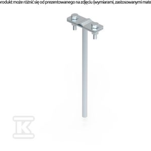 Uchwyt dystansowy wbijany C=160mm OC 92400101