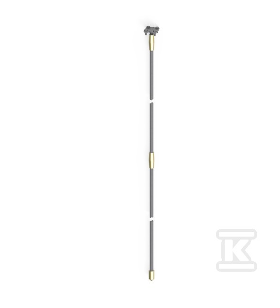 Uziom kompletny 3-metrowy TERRA-GROM fi20 ocynk ogniowy 94153002 - obrazek 1