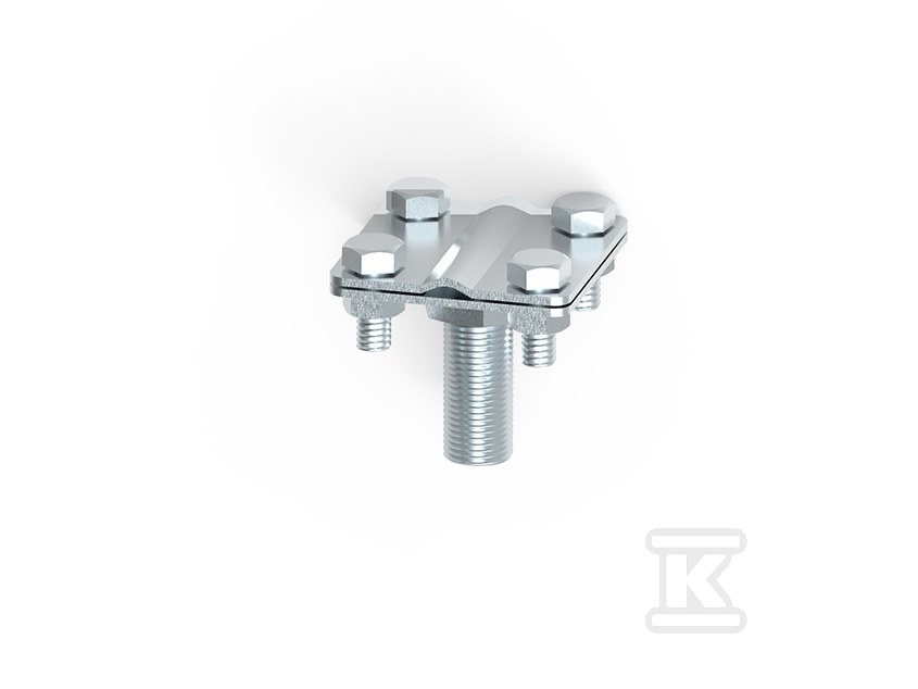 Zacisk wkręcany do pręta uziomowego fi20 ocynkowany 94211201 - obrazek 1