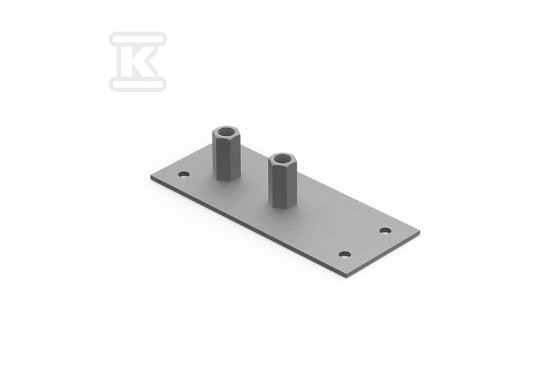 Podstawa do masztu metalowa MAŁA - A z łącznikiem 94301302 - obrazek 1