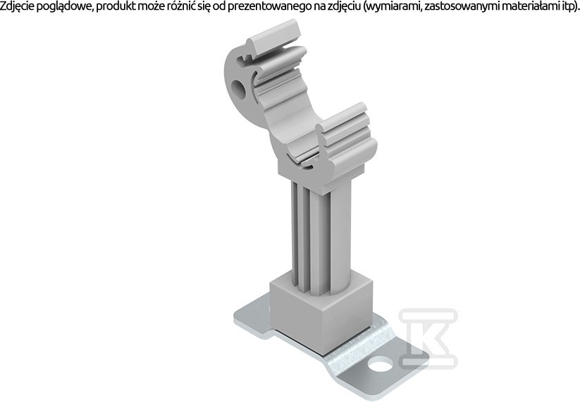 Uchwyt dystansowy przykręcany 63.1/plastik OC 63.1/P OC - obrazek 1