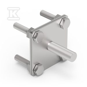 Uchwyt drążka nierdzewny 98400405 Uchwyt drążka nierdzewny 98400405