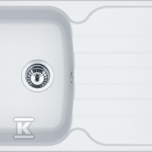Zlewozmywak wbudowywany Fragranit+ Antea AZG 611-78 Biały Polarny 114.0676.251