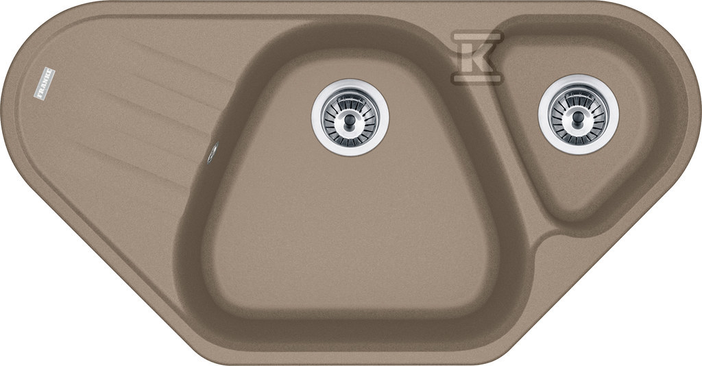 Zlewozmywak wbudowywany Fragranit+ Antea AZG 661-E Cappuccino 114.0676.227 - obrazek 1