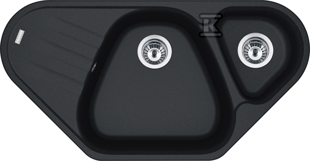 Zlewozmywak wbudowywany Fragranit+ Antea AZG 661-E Onyx 114.0676.226 - obrazek 1