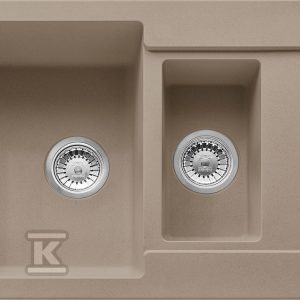 Zlewozmywak wbudowywany Fragranit+ Maris MRG 651-78 Cappuccino 114.0675.987