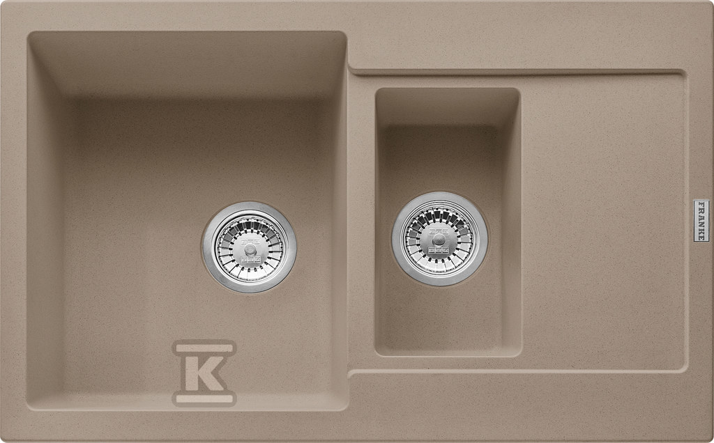 Zlewozmywak wbudowywany Fragranit+ Maris MRG 651-78 Cappuccino 114.0675.987 - obrazek 1