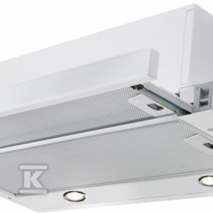 Okap szufladowy Telescopic glass FTC 601 WH GL Białe szkło / biały 110.0439.277