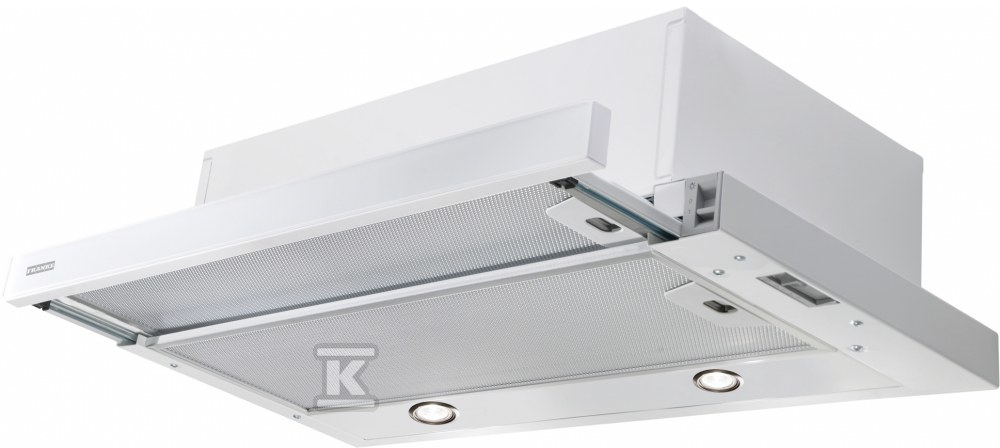 Okap szufladowy Telescopic glass FTC 601 WH GL Białe szkło / biały 110.0439.277 - obrazek 1