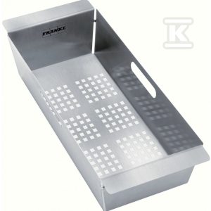 Akcesoria do zlewozmywaków: Maris Wkładka ociekowa do MRG, mała komora Stal szlachetna 112.0057.214