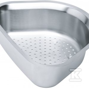Akcesoria do zlewozmywaków: Antea wkładka ociekowa do AZG 651 E, mała komora Stal szlachetna 112.0464.522