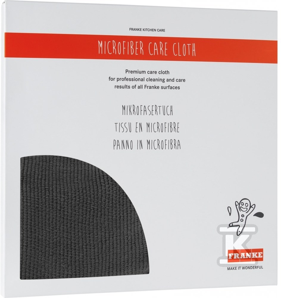 Ściereczka z mikrofibry do codziennej pielęgnacji produktów Franke Microfiber Cloth 112.0530.324 - obrazek 1