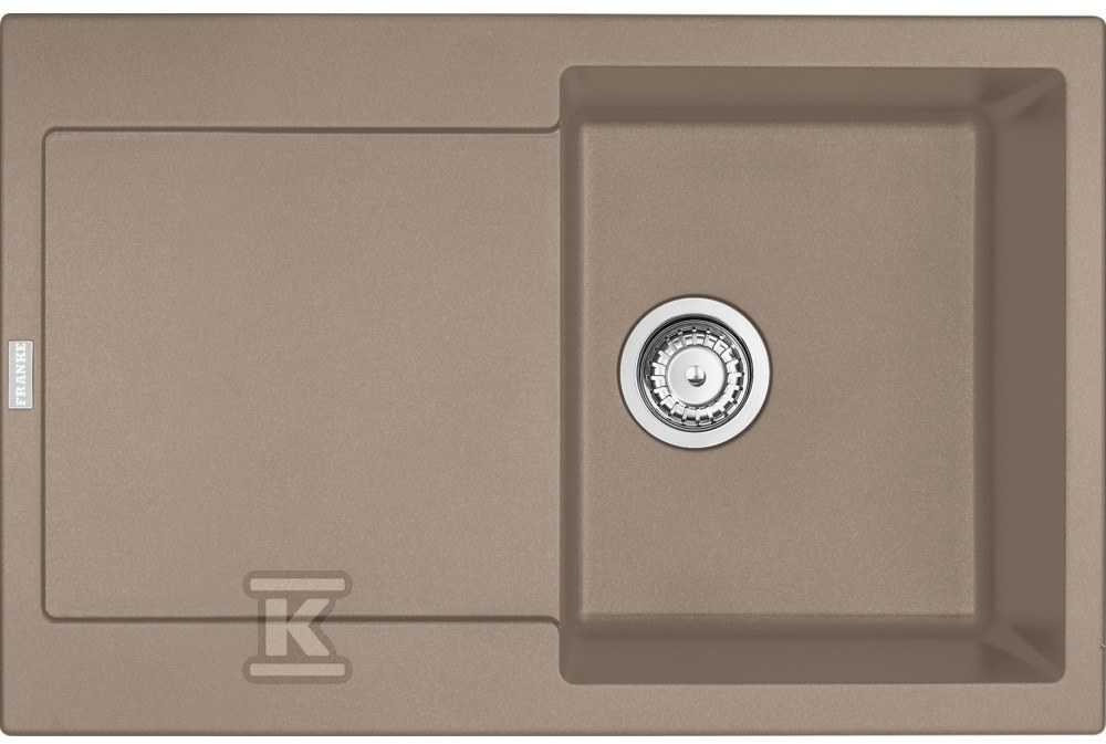 Zlewozmywak wbudowywany Fragranit+ Maris MRG 611 Cappuccino 114.0676.000 - obrazek 1