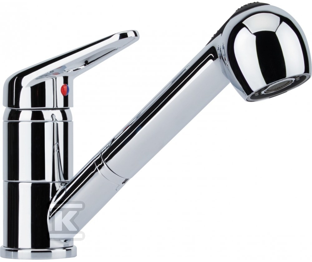 Bateria zlewozmywakowa Prince II pull-out spray Chrom 115.0347.111 - obrazek 1