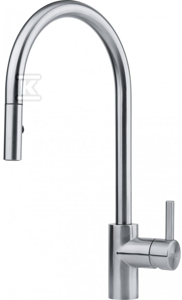 Bateria zlewozmywakowa Eos Neo pull-out spray Stal szlachetna 115.0590.045