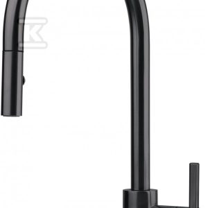 Bateria zlewozmywakowa Eos Neo pull-out spray Czarna stal szlachetna 115.0613.671 Bateria zlewozmywakowa Eos Neo pull-out spray Czarna stal szlachetna 115.0613.671