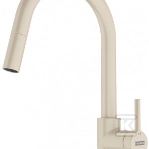 Bateria zlewozmywakowa Lina J pull-out Beżowy 115.0626.083 Bateria zlewozmywakowa Lina J pull-out Beżowy 115.0626.083