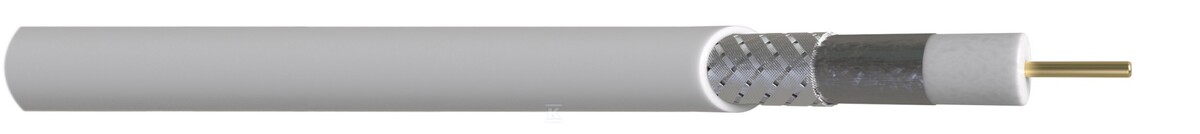 Kabel koncentryczny RG6 tc 680CU, żyła 1.00, Standard, (305m) 2923 - obrazek 1