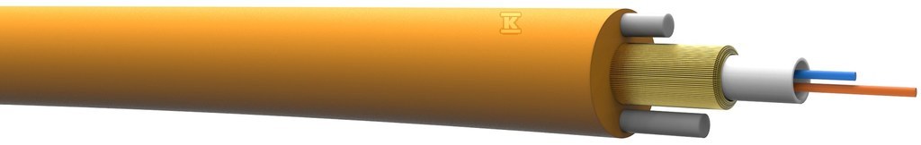 Kabel światłowodowy doziemny tc DAC 2J, 5.3mm, G657A1, (1km) 23525 - obrazek 1