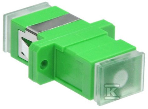 Adapter światłowodowy SC/APC, SM Simplex 24765 - obrazek 1