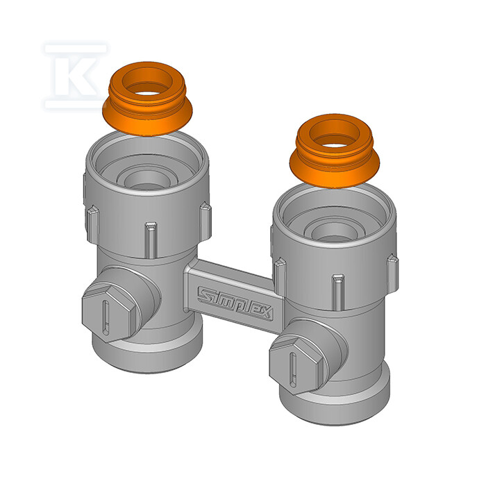 Przyłącze stożkowe do złącza 3/4"?, DN 20 F10090 - obrazek 1
