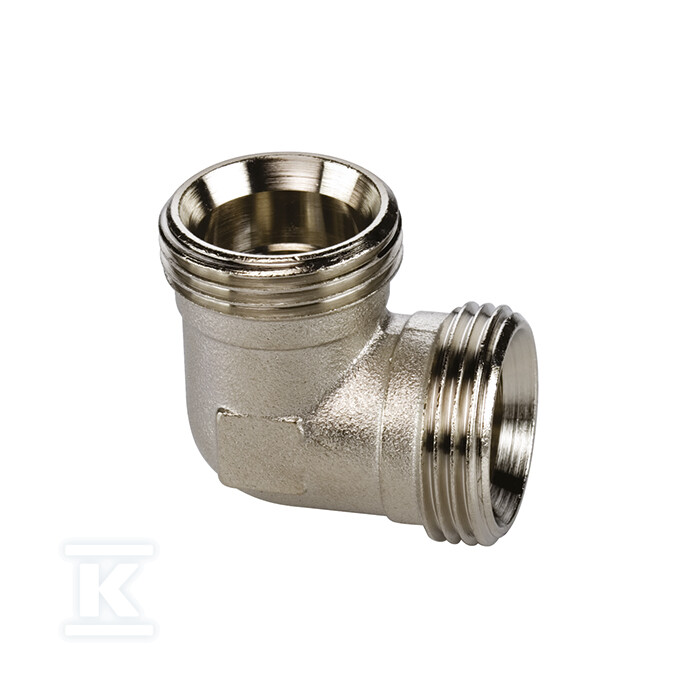 Narożnik 3/4" niklowany F10387 - obrazek 1