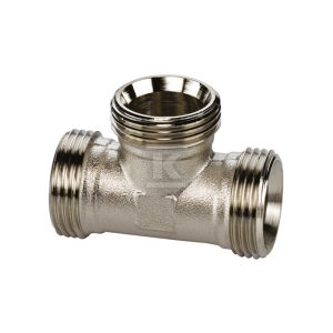 Trójnik 3/4″ niklowany, maksymalna temperatura pracy 110°C F10388 Trójnik 3/4″ niklowany, maksymalna temperatura pracy 110°C F10388